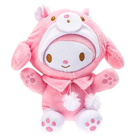 Игрушка мягкая Kuromi San RIO зайка мелоди 17см без чипа в пакете МУЛЬТИ-ПУЛЬТИ