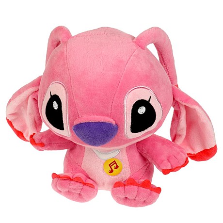 Игрушка мягкая розовый стич 20см озвучен, в пак МУЛЬТИ-ПУЛЬТИ