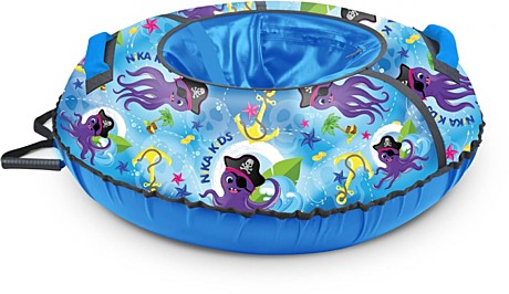 Тюбинг принт. ирушка с осьминогами, арт. ТБ2К-95/О2