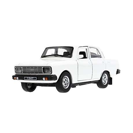 Машина металл ретро-модель, 12,5 см, инерция, белый Технопарк