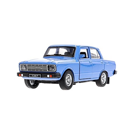 Машина металл ретро-модель,12,5 см, инерция, синий Технопарк