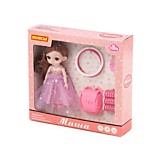 Кукла "Маша" (16 см) у парикмахера + аксессуары (7 элементов) (в коробке №2)