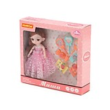 Кукла "Маша" (16 см) в пышном платье + аксессуары (7 элементов) (в коробке №2) Кукла "Маша" (16 см) в пышном платье + аксессуары (7 элементов) (в коробке №2)