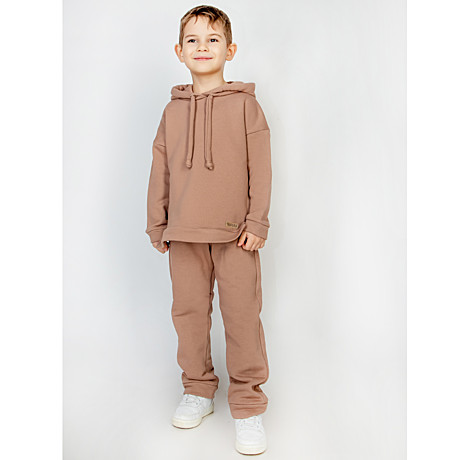 Костюм футер 3х нитка петля, цв.коричневый, арт. 8436300105