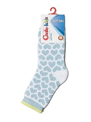 Носки детские Conte kids soft-tiki, р-р. 20, рис.247, цв.светло-голубой