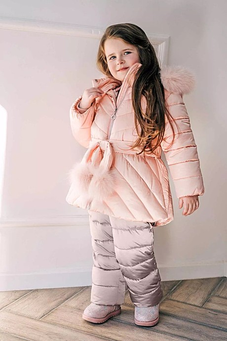 Костюм для девочки, р-р. 98-56-51, цв.чайная роза/капучино, арт. З-797/ЗС-798