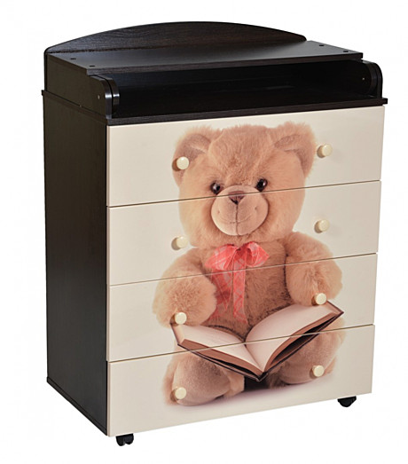 Комод детский с пеленальной доской МДФ 800/4 