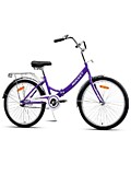Велосипед 24" Rocket City Fold 24, цвет фиолетовый, размер 16"