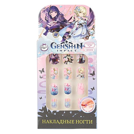 Накладные ногти genshin  в коробке МИЛАЯ ЛЕДИ, арт. GI7102407