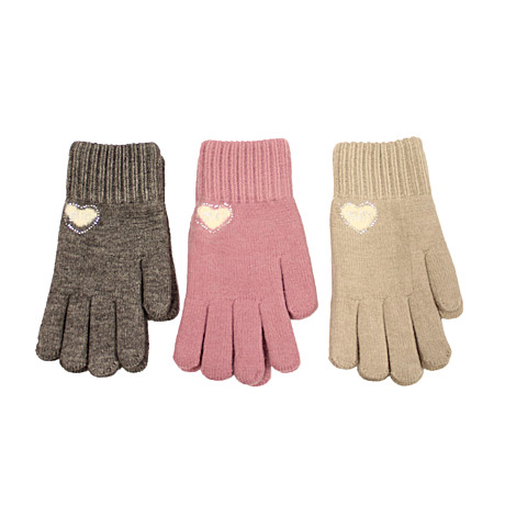 Перчатки детские, двойные (р.16, (9-12 лет), арт. 6518