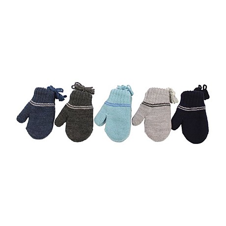 Варежки детские, двойные (р. 11, (0-1 год)), арт. 4435