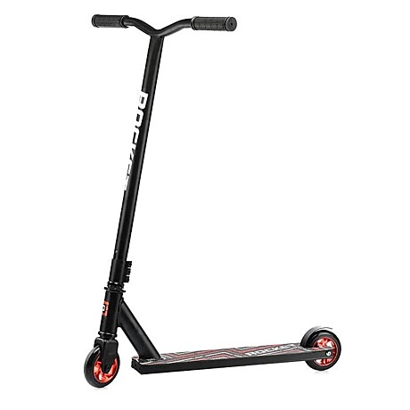 Самокат трюковый ROCKET, колеса PU, алюминий 100 мм, ABEC 7, цв.чёрный