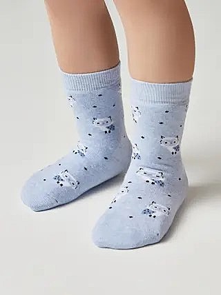 Носки детские Conte kids soft-tiki, размер 16, рис. 758, голубой, арт.21С-13СП