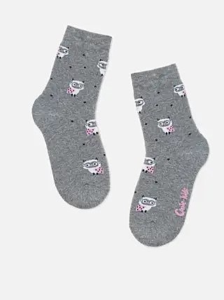 Носки детские Conte kids soft-tiki, размер 16, рис. 758, серый, арт.21С-13СП