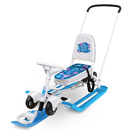 Снегокат Игрушка Nika Тимка спорт 6 с с бабочками на темном, арт. ТС6/БТ