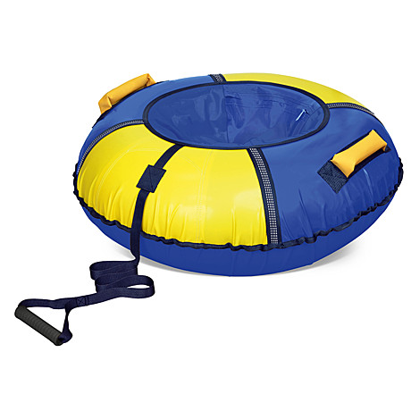 Тюбинг Игрушка Nika синий-желтый, арт. ТБ6К-100/СЖ2